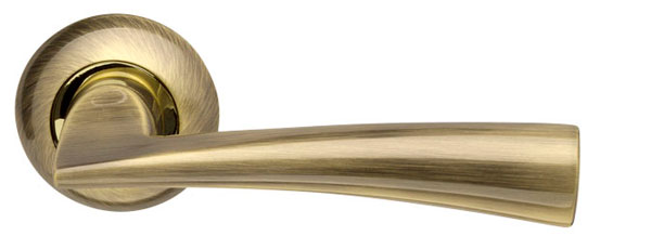 картинка Ручка раздельная R.LD54.Columba (Columba LD80) AB/GP-7 бронза/золото